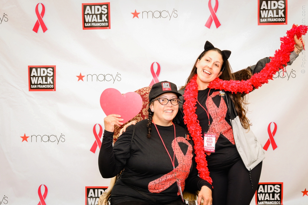 San Francisco AIDS Walk Pop Life Photo Booth