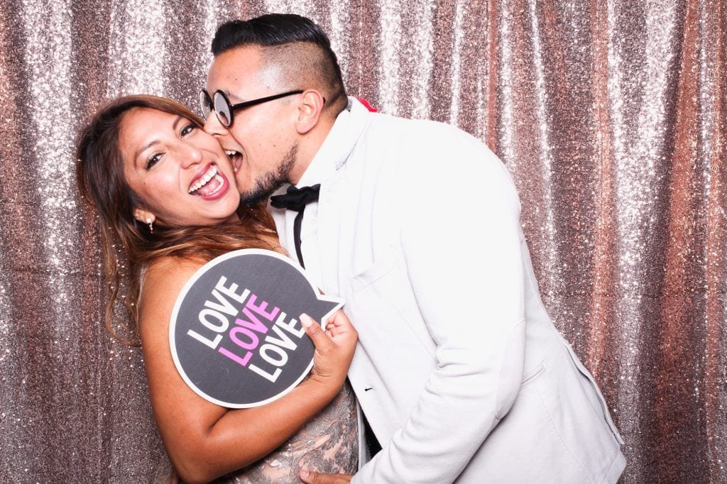 Jackie+Cesar' Guest Wedding Photo Booth Photo