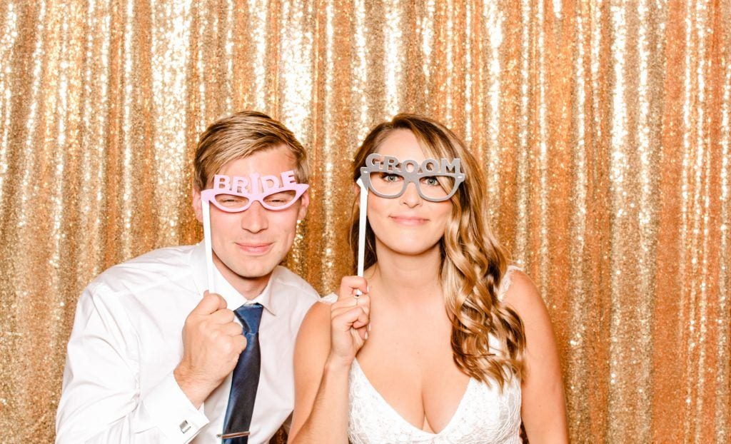 Cara and Jeremy Wedding Photo Booth Photo