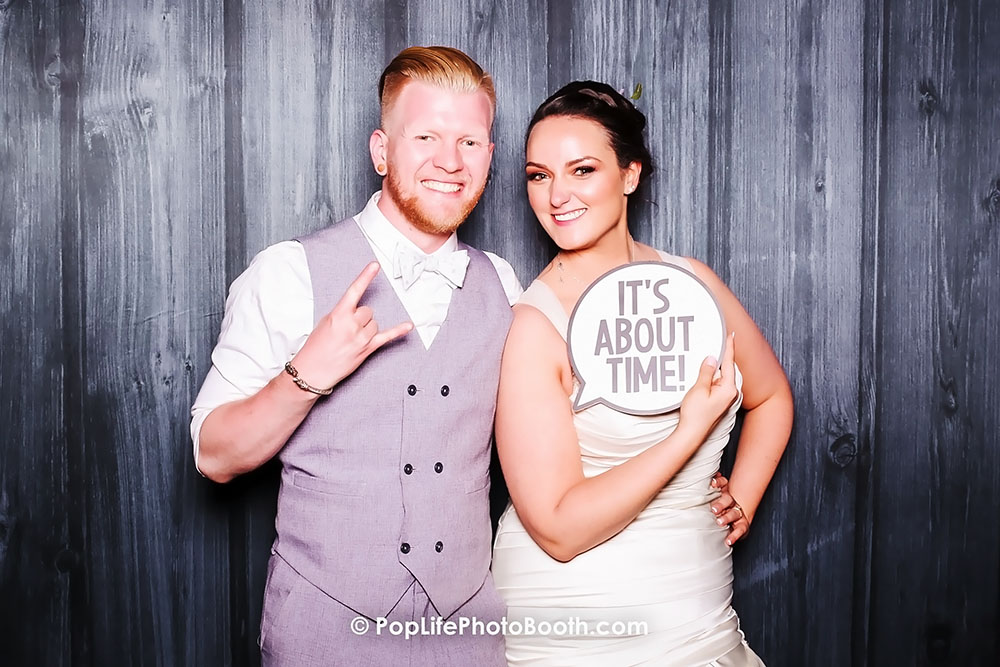 Photo Booth Wedding - It's About Time