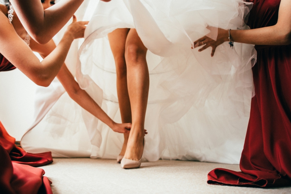 Choosing a wedding dress