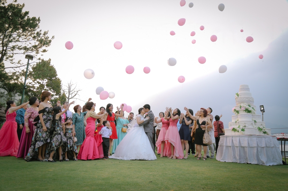 Wedding kiss