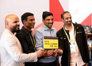 Databricks corporate photobooth