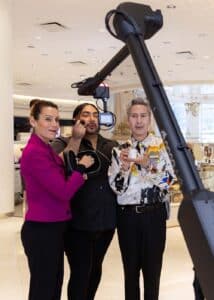 Glambot video booth rental