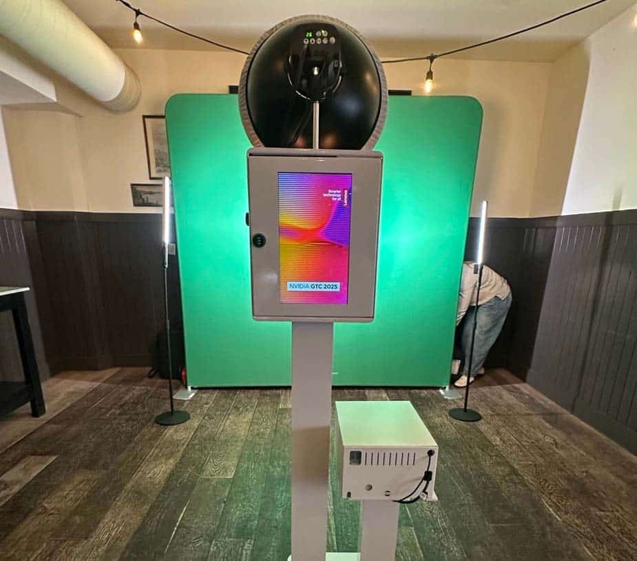 green screen booth bts