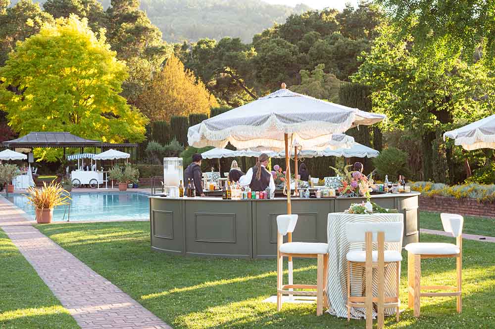 natural forest wedding rentals
