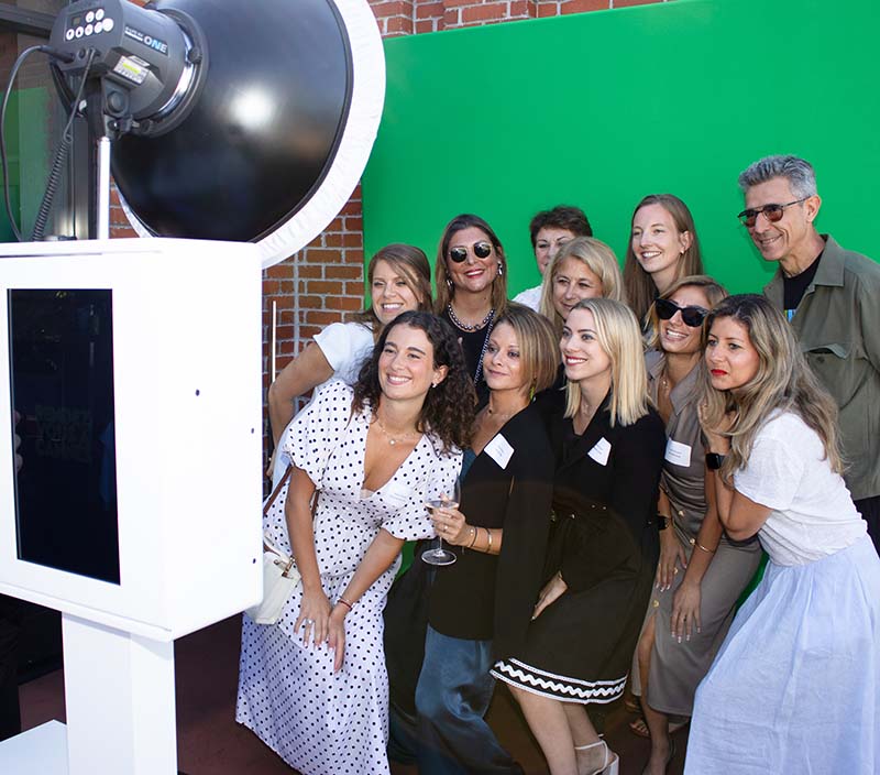green screen booth bts