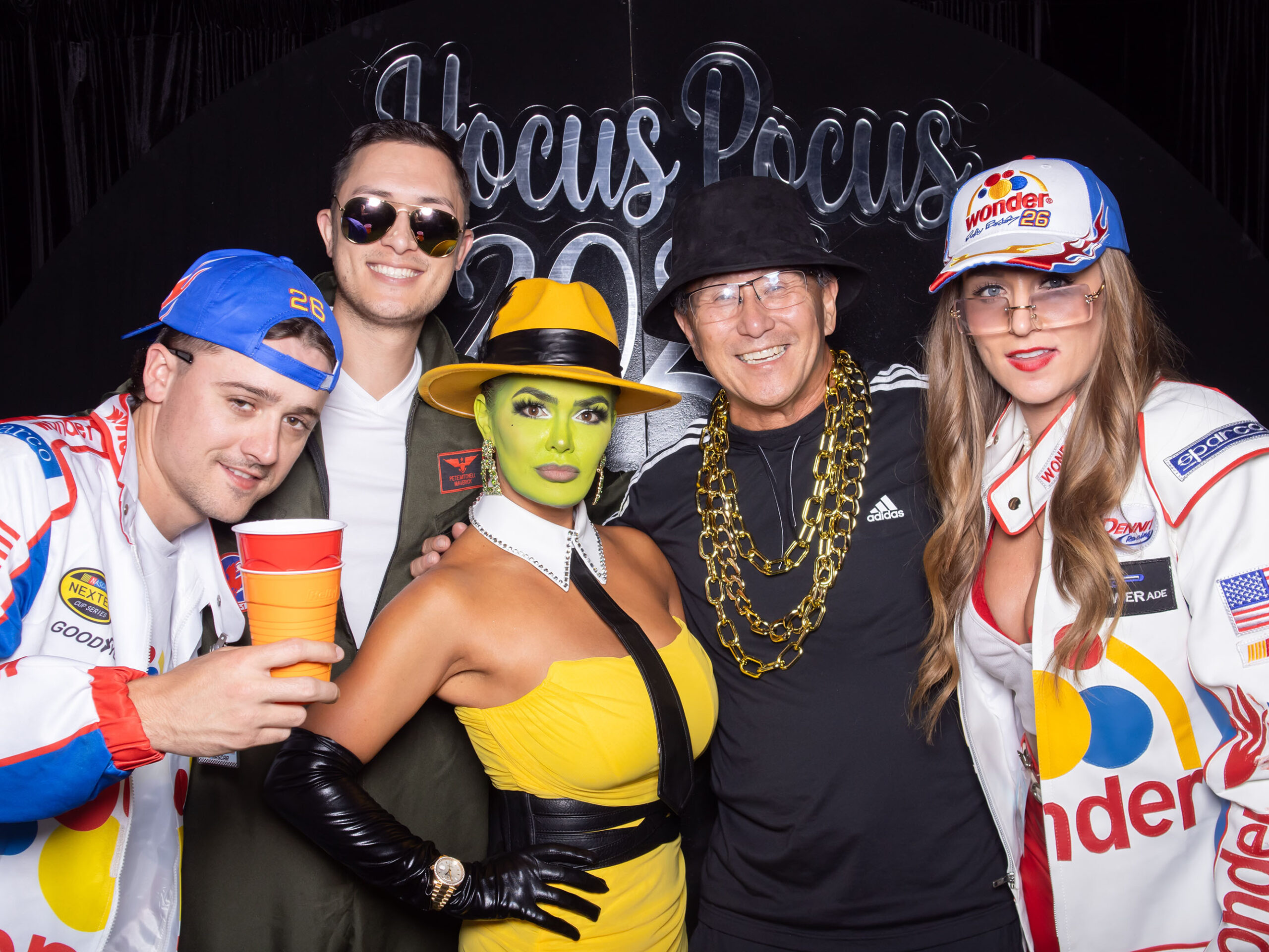 halloween party photo booth rental