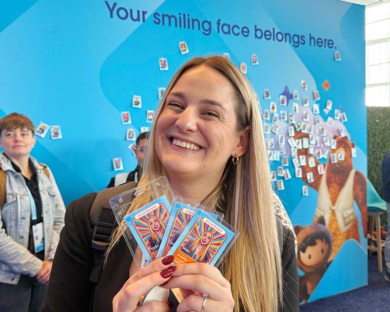 ai trading card marketing activation