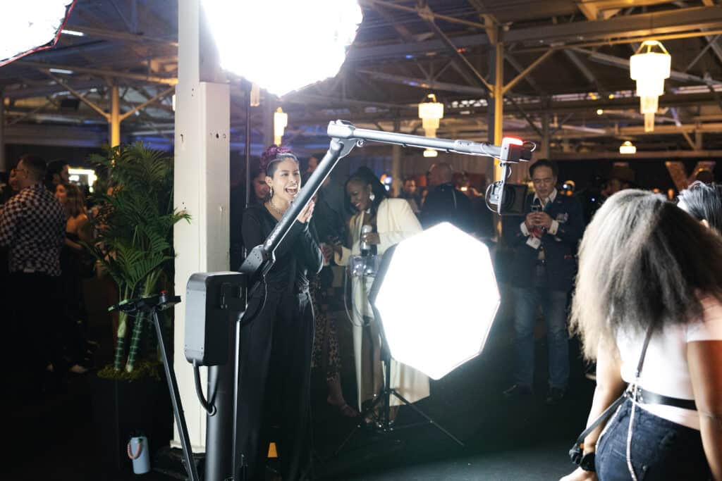 behind the scenes glambot